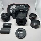 Canon EOS 90d DSLR Camera - Black (Starter Kit) GREAT DEAL! Low Shutter Count