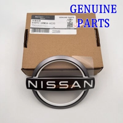 GENUINO 84890-6RM0A para 2020-2025 ROGUE emblema trasero blanco contorno estilo logotipo Foto 1 de 4