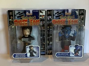Toy Biz Motorized Twist 'Ems Berserker Wolverine Nightcrawler Wind Up Pair NIP - Picture 1 of 3