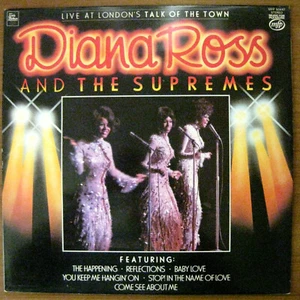 Diana Ross & The Supremes - Live At London's Talk Of The Town - Vinyl LP N/Mint! - Picture 1 of 7
