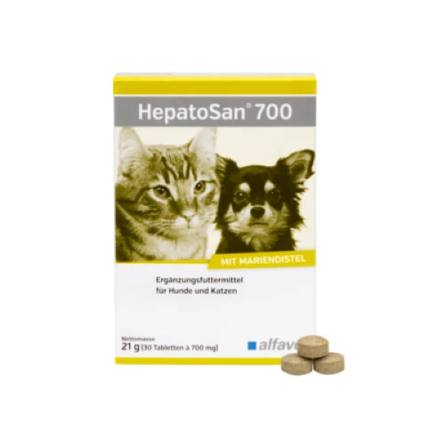 ALFAVET HepatoSan 700 Leber Hund Katze