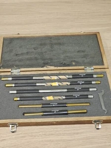 Mitutoyo 167 Series Micrometer Standard Set, 6-11" Size, 6 Pc. Set, Japan, Nice - Picture 1 of 6