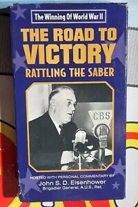 VHS - The Road To Victory Rattling The Saber -The Winning Of World War II Video