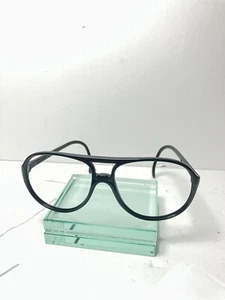 vintage bolle aviator Sunglasses frames france black - Picture 1 of 3