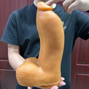 XXXL HUGE Realistic Huge Dildo BIG Penis Suction Cup Vagina G-Spot Sex Toy Adult - Picture 1 of 11