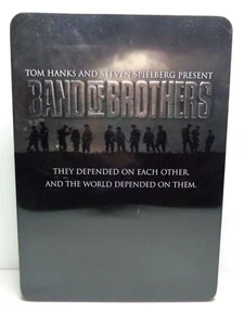 Band of Brothers DVD 6 Disc Set Collectible Tin - Tom Hanks & Steven Spielberg - Picture 1 of 12
