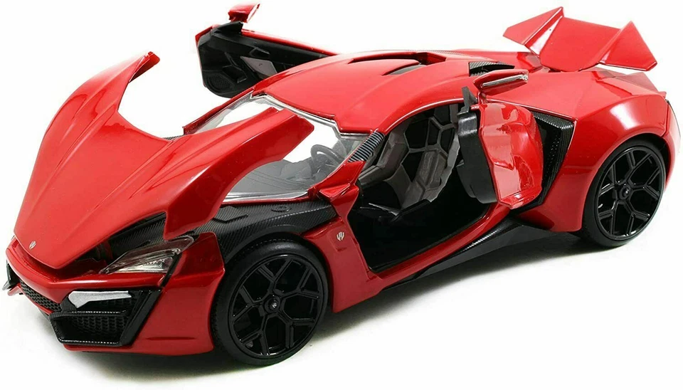 Jada Toys 97377 Lykan Hypersport Red F7 1/24