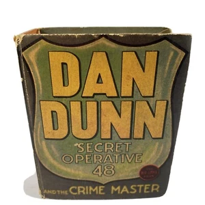 Dan Dunn Secret Operative 48 & The Crime Master BLB #1171 1937 Norman Marsh - Picture 1 of 8