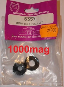 SERPENT TIMING BELT PULLY 23T 6355 1/8 SPRINT RACING CAR MODEL VINTAGE - Photo 1 sur 1