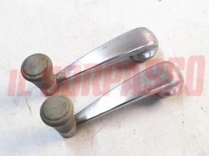 MANIGLIE ALZAVETRO PORTA FIAT 600 D MULTIPLA 1100 103 BAULETTO ORIGINALI GRIGIE - Picture 1 of 2