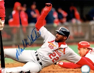 Mark Whiten Autographed Photograph with COA - Picture 1 of 1