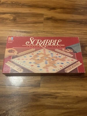 Vintage 1989 Scrabble Crossword Board Game MB Milton Bradley Complete Exc Cond - Image 1 of 4