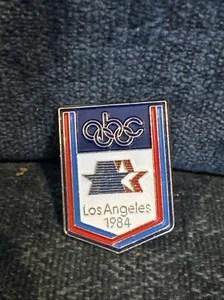 1984 ABC LOS ANGELES LA OLYMPICS PIN NOS - Picture 1 of 2