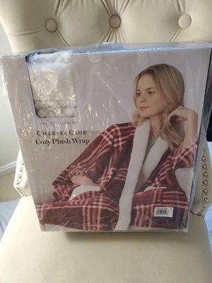 Charter Club Cozy Plush Wrap Waverly 50" X 70" Blanket Throw Warm And Light NIB - Image 1 of 4