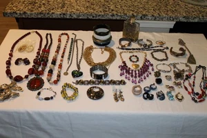 Assorted Costume Jewelry (lot) Steam Punk and More - Picture 1 of 15
