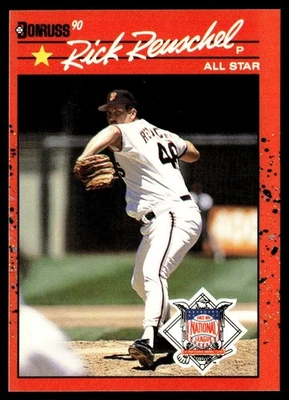 1990 Donruss Rick Reuschel #663 - Image 1 of 2