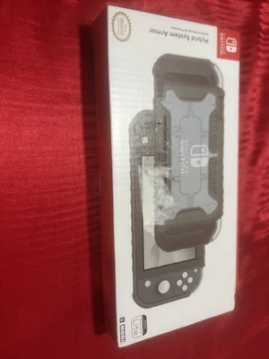 HORI Hybrid System Armor Nintendo Switch Lite Gray Protective Case Cover New - Image 1 of 2