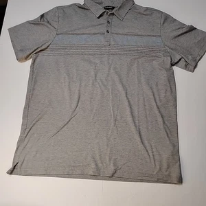 Travis Mathew Polo Shirt XXL Gray Short Sleeve - Picture 1 of 9