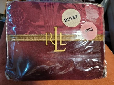 Edredón Ralph Lauren King 110 x 96 ln corte veneciana Foto 1 de 3