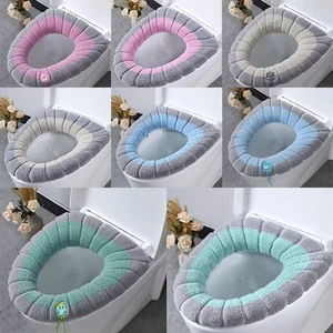 Add Color to Your Bathroom Multiple Colors Available for Toilet Seat Cover - Imagen 1 de 13