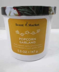Scent Market Popcorn Garland Candle NEW - Picture 1 of 4