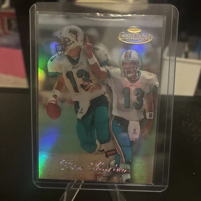 1998 Topps Gold Label Dan Marino Miami Dolphins #30 - Image 1 of 2