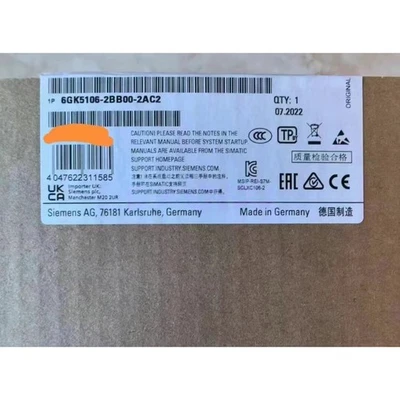 1X SIEMENS 6GK5106-2BB00-2AC2 Switch Module Brand new Fedex /DHL/UPS - Image 1 of 4