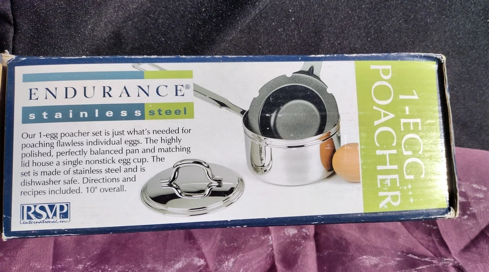Endurance Stainless Steele 1 Egg Poacher - Image 1 of 3