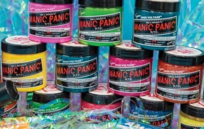 Manic Panic ALTO VOLTAJE Crema Semipermanente Vegano Tinte para Cabello 4 OZ - ELIGE COLOR Foto 1 de 4