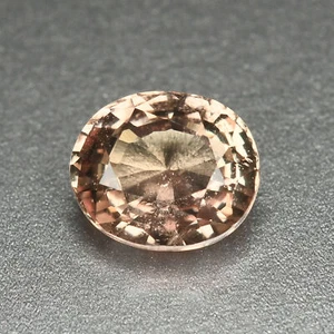 0.93 Ct Very good Oval Cut 5.9 x 5 MM 100% Natural Orangey Pink Cylon Sapphire - Picture 1 of 5