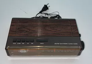 Sveglia GME Radio Digitale AM/FM Marrone Vintage Funziona - Foto 1 di 9