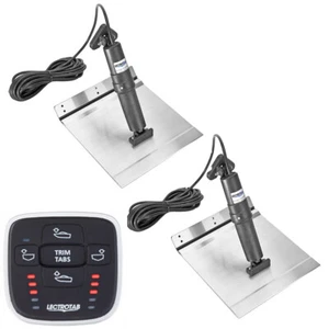 Lectrotab XKA Aluminum Alloy Trim Tab Kit w/MLC-1 Control 9x24 XKASML9X24A Boat - Foto 1 di 1
