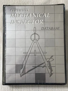 Certified Mechanical Inspector Database SEALED - Picture 1 of 3