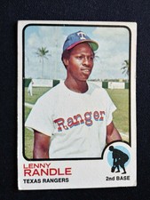 1973 Topps Baseball Card # 378 Len Randle - Texas Rangers