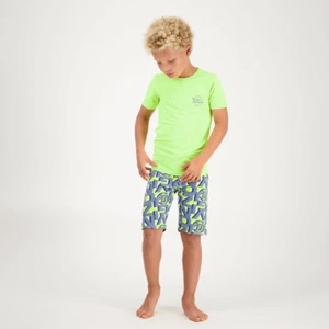 ♥ VINGINO ♥ Jungen 2tlg.Schlafanzug Shorty Pyjama WEXT neon yellow Gr.98-176 ♥ - Bild 1 von 5