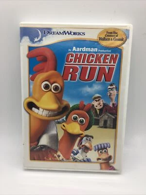 Chicken Run (DVD, 2000, Widescreen) Free Ship Very Good Livtown  - Image 1 of 4