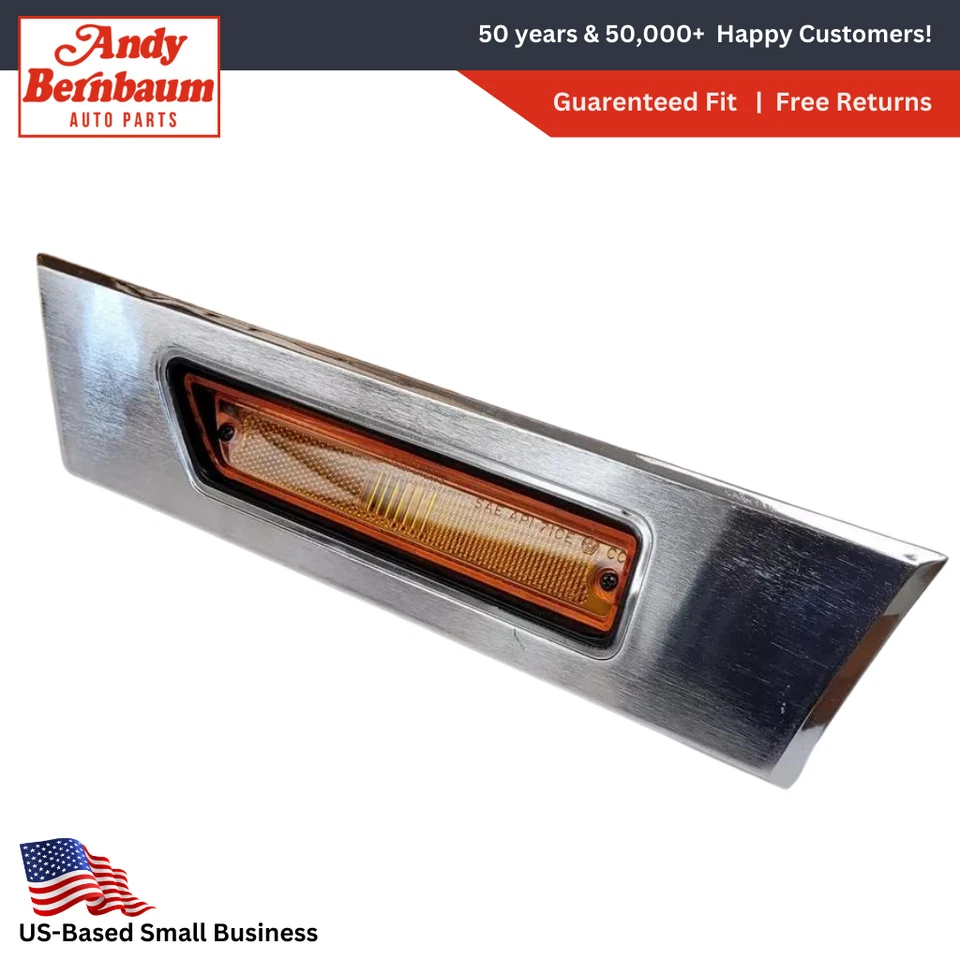 Chrysler New Yorker 1973 lámpara de luz de señalización lateral izquierda del conductor 3679101 nuevo en stock Foto 1 de 4