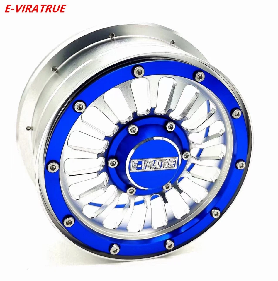 E-VIRATRUE Aluminum Bead Lock Wheel For HPI 5B/5T&Losi 5T/5B/Losi DBXL 1/5 1pcs - Image 1 of 1