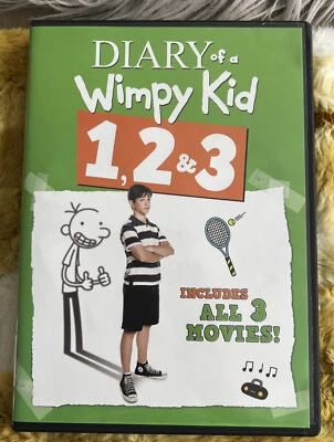 Diary of a Wimpy Kid 1, 2, & 3 DVD Movies - Image 1 of 4