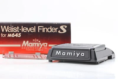 [MINT in BOX] MAMIYA Waist Level Finder S Sport Mask For M645 1000S From JAPAN - Image 1 of 4