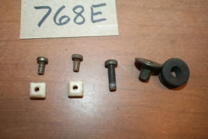 1986 Honda ATC 250SX Headlight Lens Mounting Screws Nuts Hardware OEM 86 B - Picture 1 of 3
