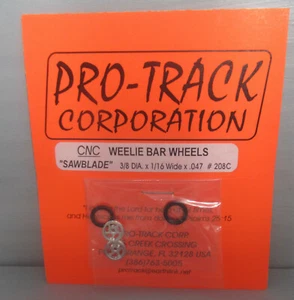 NEW "HO SCALE" DRAG TIRES, FRONT SAWBLADE #208C SILVER (CAN BE USED ON 1/24) - Picture 1 of 2