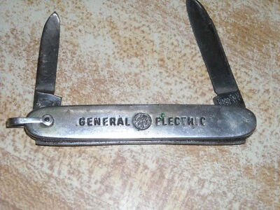 vtg. Imperial Knife Co. U.S.A. 2 7/8" pen knife ( General Electric ) 1956-1988 ) - Image 1 of 4