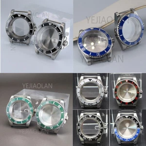 For Nh35 nh36 Movement 28.5mm Dial 40mm SUB watch Case Eta 2824 sapphire glass - Picture 1 of 85