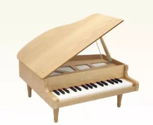 KAWAI Mini Grand Piano 1144 32-keys Natural Brown Educational Toy Japan - Picture 1 of 6