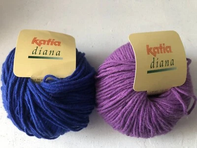Katia Diana Yarn ~Acrylic/ Nylon/ Rayon and Angora Blend~Your Choice of Colors! - Image 1 of 4