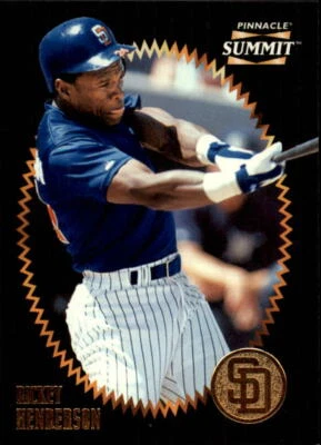 1996 Summit #66 Rickey Henderson - NM-MT - Image 1 of 2