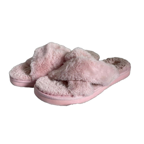 Scarpe ciabatte Koolaburra UGG Ballia pelliccia sfocata scivoli rosa donna 8​