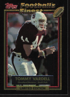 Tommy Vardell, 1992 Finest , #43, Cleveland Browns - Image 1 of 2