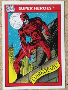 1990 IMPEL MARVEL UNIVERSE SERIES 1 DAREDEVIL CARD #4 - Picture 1 of 7